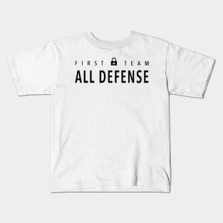 First Team All Defense Kids T-Shirt